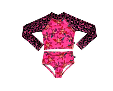 Girls Two-Piece SHRED Swim Suit